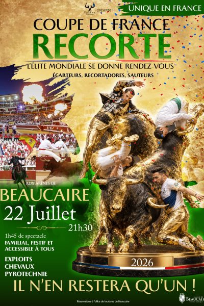 COUPE RECORTES Affiche 2026 Beaucaire