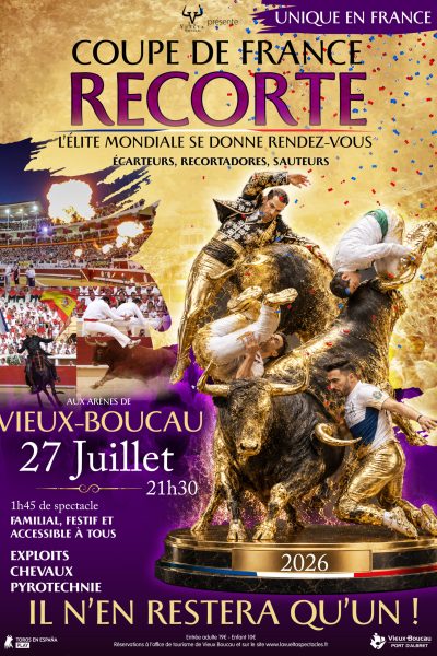 COUPE RECORTES Affiche 2026 Vieux boucau