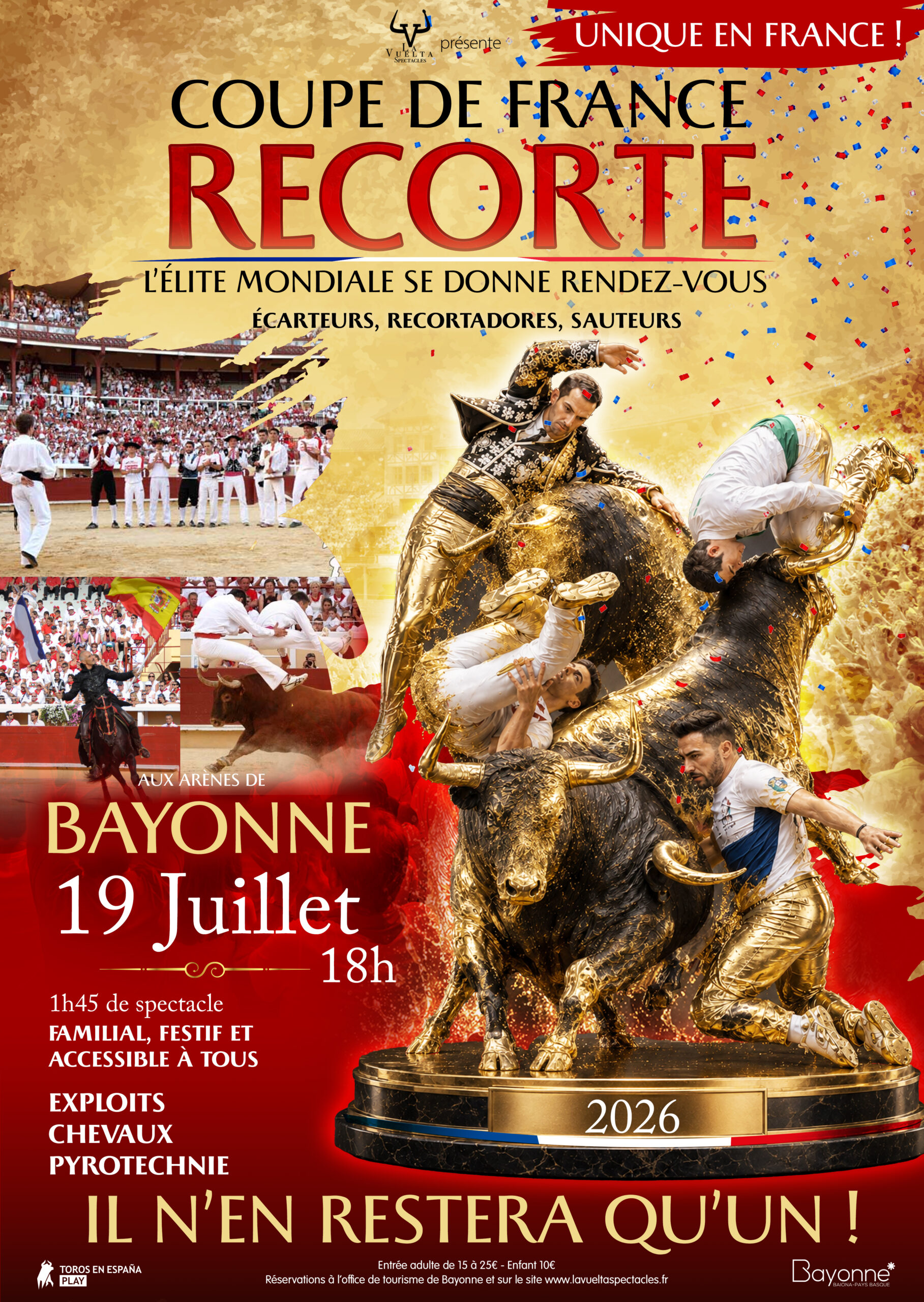 COUPE RECORTES Affiche 2026 Bayonne