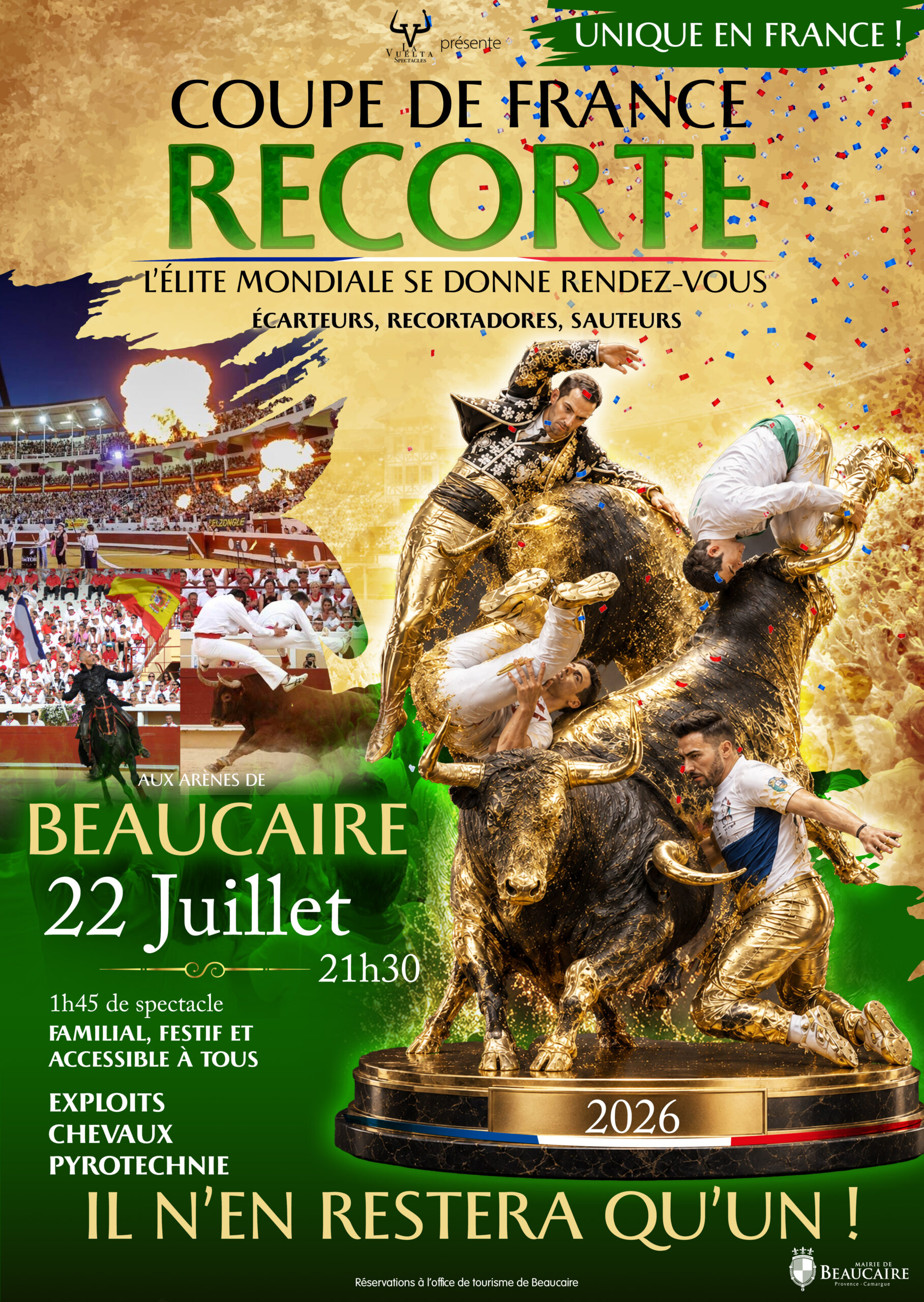 COUPE RECORTES Affiche 2026 Beaucaire