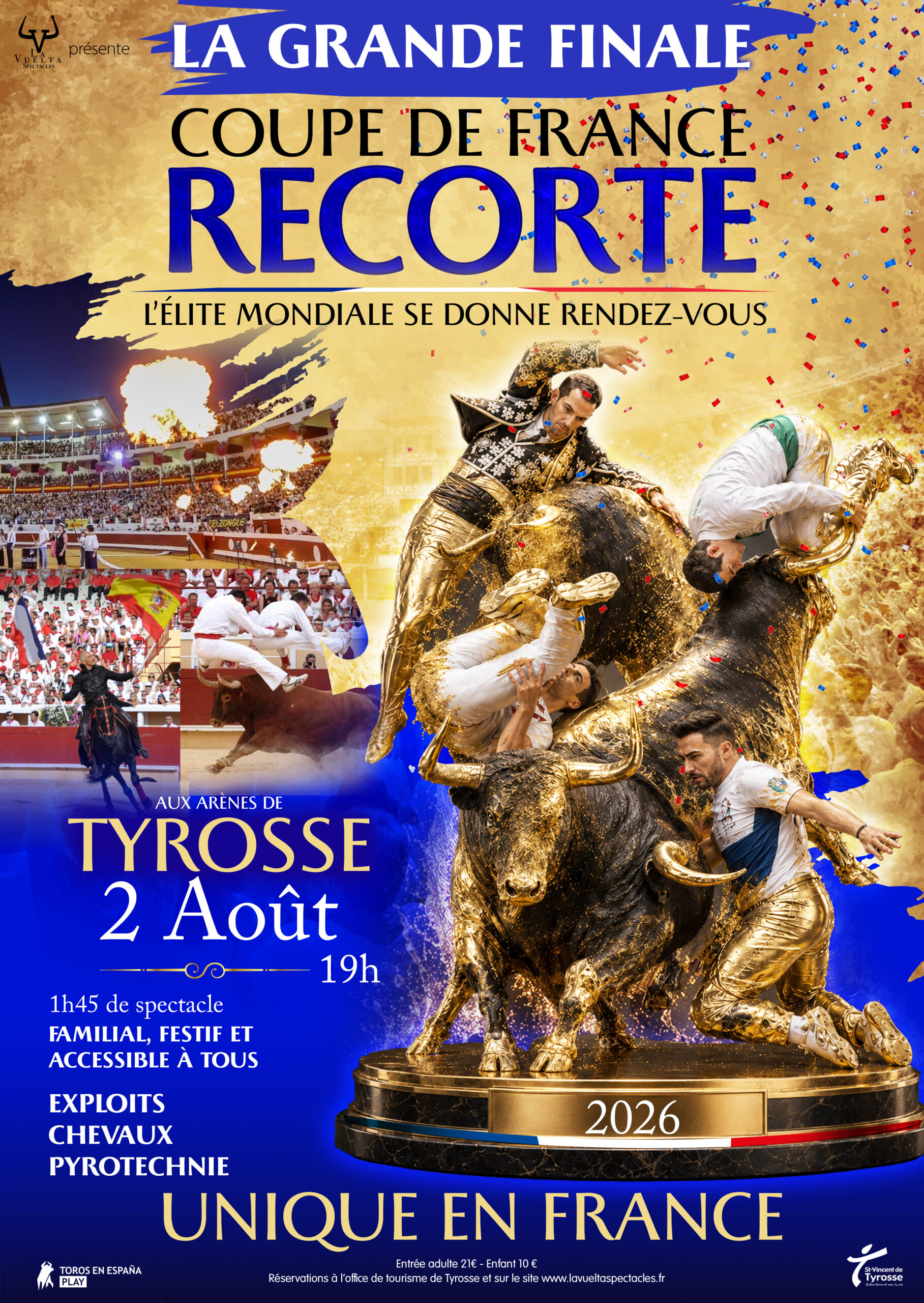COUPE RECORTES Affiche 2026 Tyrosse